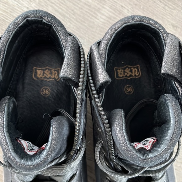 Ash Shake high top platinum sneakers - Picture 4 of 7